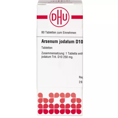 ARSENUM JODATUM D 10 δισκία, 80 κάψουλες