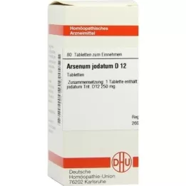 ARSENUM JODATUM D 12 δισκία, 80 κάψουλες