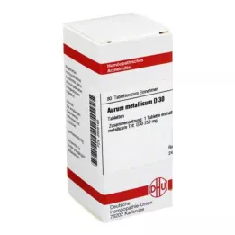 AURUM METALLICUM D 30 δισκία, 80 κάψουλες
