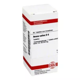 AVENA SATIVA D 6 δισκία, 80 κάψουλες