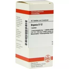 BRYONIA D 12 δισκία, 80 κάψουλες