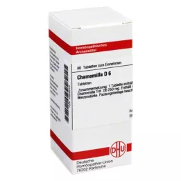 CHAMOMILLA D 6 δισκία, 80 κάψουλες