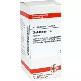 CHELIDONIUM D 4 δισκία, 80 κάψουλες