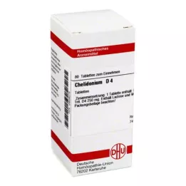 CHELIDONIUM D 4 δισκία, 80 κάψουλες