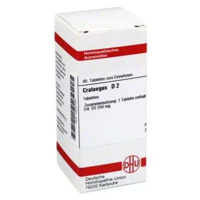 CRATAEGUS D 2 δισκία, 80 κάψουλες