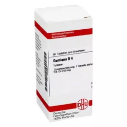 DAMIANA D 4 δισκία, 80 κάψουλες