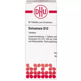 DULCAMARA D 12 δισκία, 80 κάψουλες