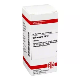 DULCAMARA D 12 δισκία, 80 κάψουλες