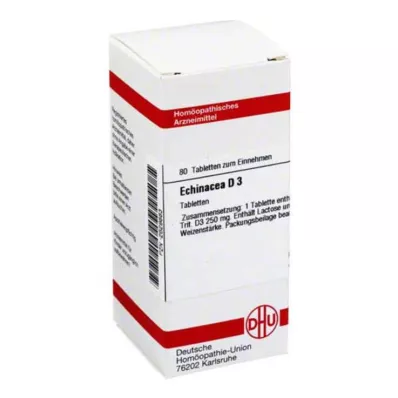ECHINACEA HAB D 3 δισκία, 80 κάψουλες