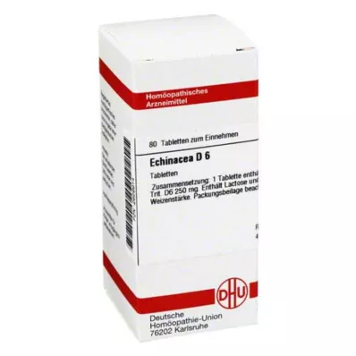 ECHINACEA HAB D 6 δισκία, 80 κάψουλες