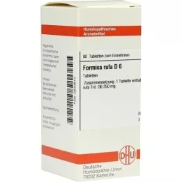 FORMICA RUFA D 6 δισκία, 80 κάψουλες