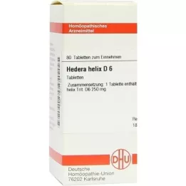 HEDERA HELIX D 6 δισκία, 80 κάψουλες