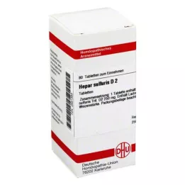 HEPAR SULFURIS D 2 δισκία, 80 κάψουλες