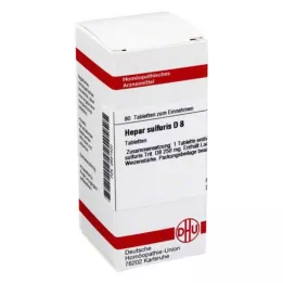 HEPAR SULFURIS D 8 δισκία, 80 κάψουλες