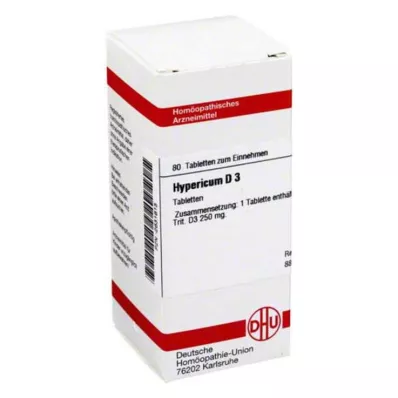 HYPERICUM D 3 δισκία, 80 κάψουλες