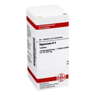 HYPERICUM D 4 δισκία, 80 κάψουλες