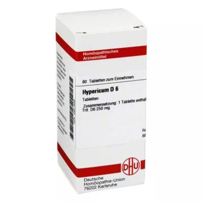 HYPERICUM D 6 δισκία, 80 κάψουλες