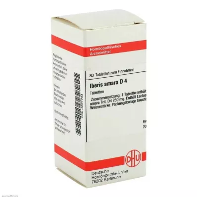 IBERIS AMARA D 4 δισκία, 80 κάψουλες