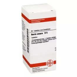 IBERIS AMARA D 6 δισκία, 80 κάψουλες