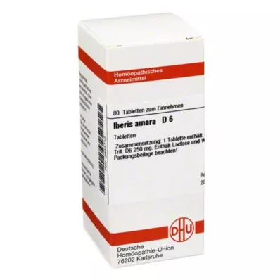 IBERIS AMARA D 6 δισκία, 80 κάψουλες