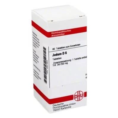 JODUM D 6 δισκία, 80 κάψουλες