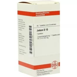 JODUM D 10 δισκία, 80 κάψουλες