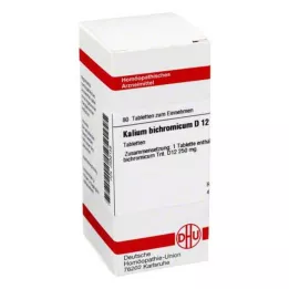 KALIUM BICHROMICUM D 12 δισκία, 80 κάψουλες