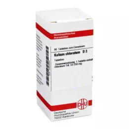 KALIUM CHLORATUM D 3 δισκία, 80 κάψουλες