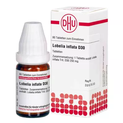 LOBELIA INFLATA D 30 δισκία, 80 κάψουλες