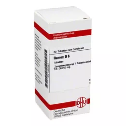 RUMEX D 6 δισκία, 80 κάψουλες