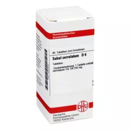 SABAL SERRULATUM D 6 δισκία, 80 κάψουλες