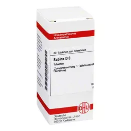 SABINA D 6 δισκία, 80 κάψουλες