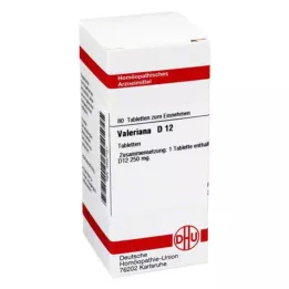 VALERIANA D 12 δισκία, 80 κάψουλες