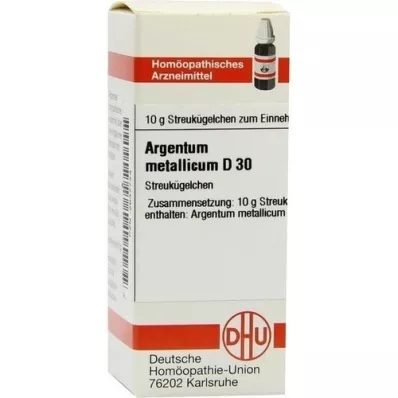 ARGENTUM METALLICUM D 30 σφαιρίδια, 10 g