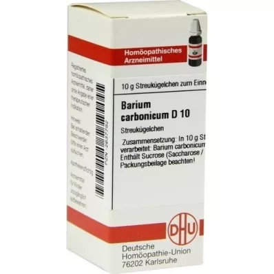 BARIUM CARBONICUM D 10 σφαιρίδια, 10 g