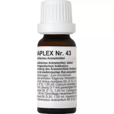REGENAPLEX No.43 σταγόνες, 15 ml