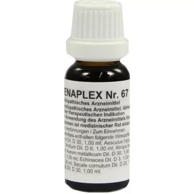 REGENAPLEX Σταγόνες Νο 67, 15 ml