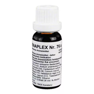 REGENAPLEX No. 76 a σταγόνες, 15 ml