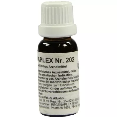 REGENAPLEX Σταγόνες αριθ. 202, 15 ml