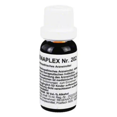REGENAPLEX Σταγόνες αριθ. 202, 15 ml
