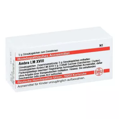 AMBRA LM XVIII Σφαιρίδια, 5 g AMBRA LM XVIII Σφαιρίδια, 5 g