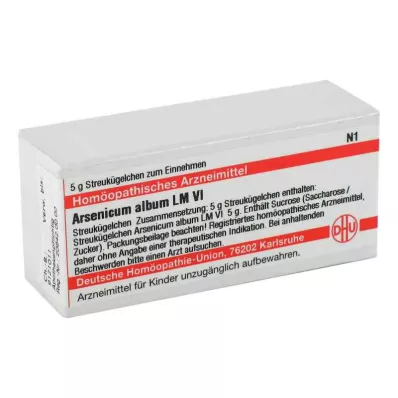 ARSENICUM ALBUM LM VI Σφαιρίδια, 5 g