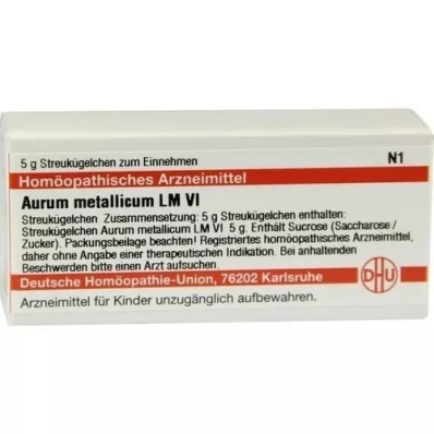 AURUM METALLICUM LM VI Σφαιρίδια, 5 g