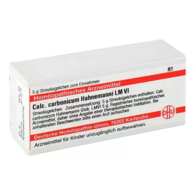 CALCIUM CARBONICUM Hahnemanni LM VI Σφαιρίδια, 5 g