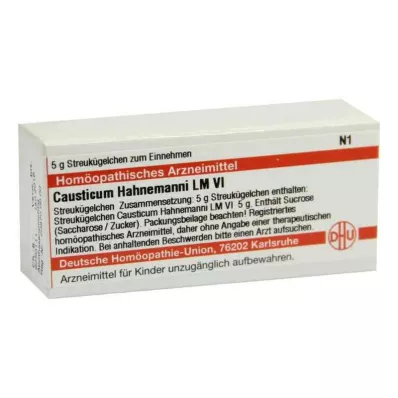 CAUSTICUM HAHNEMANNI LM VI Σφαιρίδια, 5 g