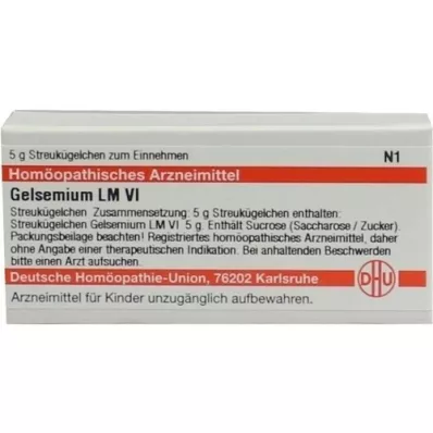 GELSEMIUM LM VI Σφαιρίδια, 5 g