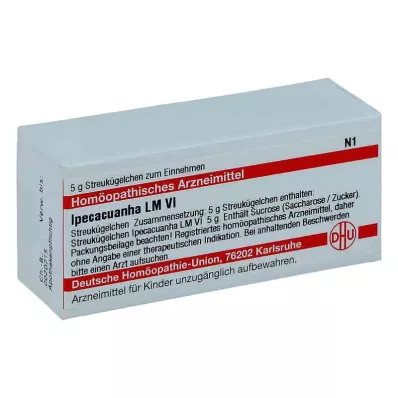 IPECACUANHA LM VI Σφαιρίδια, 5 g IPECACUANHA LM VI Σφαιρίδια, 5 g