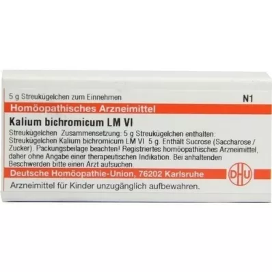KALIUM BICHROMICUM LM VI Σφαιρίδια, 5 g