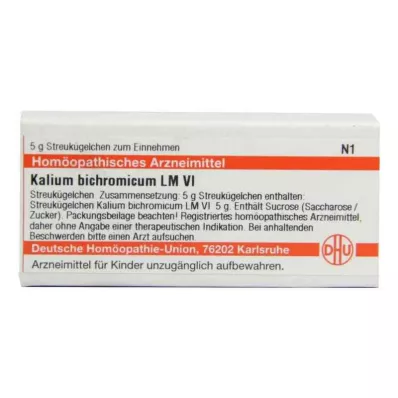 KALIUM BICHROMICUM LM VI Σφαιρίδια, 5 g