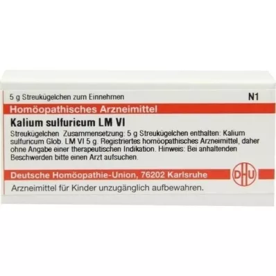 KALIUM SULFURICUM LM VI Σφαιρίδια, 5 g